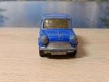 204 Morris Mini-Minor in mid-blue with silver base