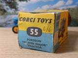 55 Fordson Power Major Tractor with original box