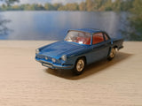 222 Renault Floride in metallic blue with red interior