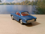 222 Renault Floride in metallic blue with red interior