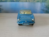 222 Renault Floride in metallic blue with a lemon interior