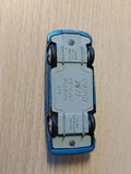 222 Renault Floride in metallic blue with a lemon interior