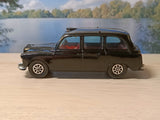 418 Austin Taxi with red interior and tinted windows