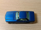 393 Mercedes-Benz 350SL in metallic blue with green interior