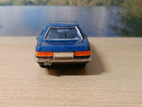 393 Mercedes-Benz 350SL in metallic blue with blue interior