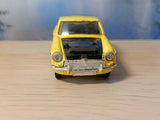 345 MGC GT in yellow and black