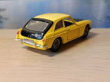 345 MGC GT in yellow and black