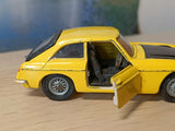 345 MGC GT in yellow and black