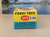 Corgi Toys 259 Citroen Le Dandy Coupé *with original box*