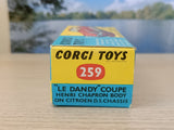 Corgi Toys 259 Citroen Le Dandy Coupé *with original box*