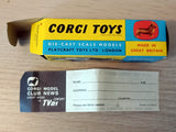 Corgi Toys 325 Ford Mustang Competition Model *with original box*