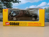 Corgi Toys 418 Austin London Taxi *with original box*