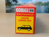 Corgi Toys 418 Austin London Taxi *with original box*