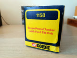 Corgi Major 1158 Exxon Petrol tanker with original box
