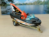 R107 Batboat on trailer (Model Club Issue)