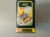 Corgi Comics 801 Noddy's Car with original box
