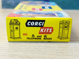 602 Corgi Kits AA and RAC Telephone boxes *in original box* 1