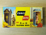 602 Corgi Kits AA and RAC Telephone boxes *in original box* 2