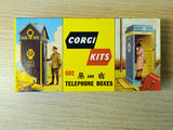 602 Corgi Kits AA and RAC Telephone boxes *in original box* 2