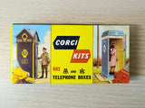 602 Corgi Kits AA and RAC Telephone boxes *in original box* 3