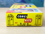 602 Corgi Kits AA and RAC Telephone boxes *in original box* 3