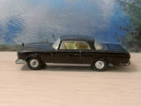 230 Mercedes-Benz 220SE in black