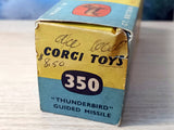 350 Thunderbird Guided Missile *with original box*