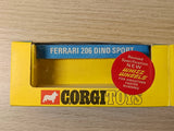 Corgi Toys 344 Ferrari Dino 206 *with early original box*