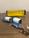 Corgi Toys Gift Set 15 Land Rover with Horse Box with original box