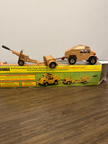 Corgi Toys 909 Quad Tractor, Field Gun with original box