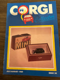 Corgi Collector Magazines 1986-1990