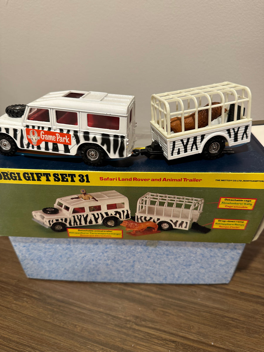 Corgi Gift Set 31 Safari Land Rover with original box – Corgi Toys