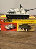 Corgi Toys 905 SU100 Russian Tank with original box