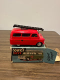Corgi Toys 405 Bedford Fire Tender with original box
