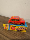 Corgi Toys 349 Pop Art Morris Mini Minor with original box