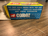 Corgi Toys 349 Pop Art Morris Mini Minor with original box