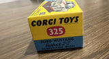 Corgi Toys 325 Ford Mustang Competition Model with original box