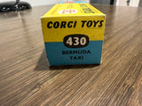 Corgi Toys 430 Bermuda Taxi with original box