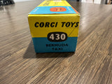 Corgi Toys 430 Bermuda Taxi with original box
