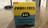 Corgi Toys 441 VW Toblerone Van with original box