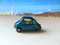 233 Heinkel Trojan Economy Car in metallic turquoise