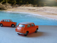 249 Morris Mini Cooper in orange with lemon interior (rebuilt)