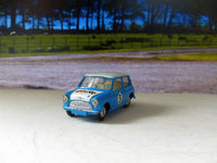 227 Morris Mini Cooper blue / white, lemon interior (11)