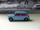 226 Morris Mini Minor lilac blue, cast wheels