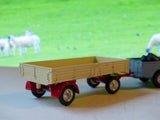 100 Dropside Trailer with fixed drawbar and superb box