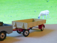 100 Dropside Trailer with fixed drawbar and superb box