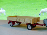 100 Dropside Trailer with fixed drawbar and superb box