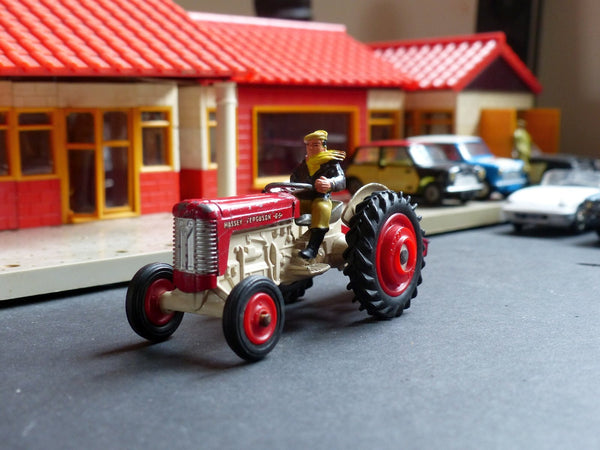 50 Massey Ferguson 65 Tractor with skip and churns