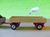 100 Dropside Trailer with fixed drawbar and superb box