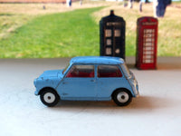 226 Morris Mini-Minor in blue with red interior